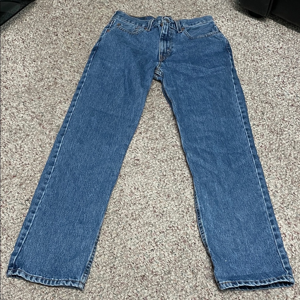 Vintage Levi’s 515 Classic Blue straight leg jeans